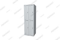 Шкаф раздевальный двухсекционный серии "Standart"
