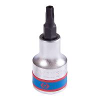 Насадка (бита) торцевая 1/2", Torx, T30, L = 60 мм, с отверстием KING TONY 402730