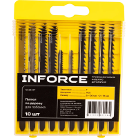 Пилки по дереву для лобзика Inforce 12-23-07