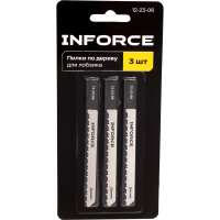 Пилки по дереву для лобзика Inforce 12-23-06