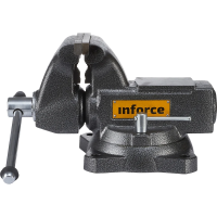 Поворотные слесарные тиски Inforce 05-23-10