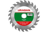 URAGAN Optima 185х30/20мм 30Т, диск пильный по дереву, 36801-185-30-30