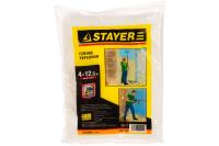 Защитная укрывочная пленка STAYER 4 м 12 5 м 7 мкм 1225-07-12