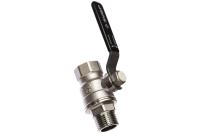 Шаровой кран ЗУБР Ø 1/2" ручка-рычаг 4-51321-C-1/2