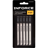 Пилки по дереву для лобзика Inforce 12-23-04