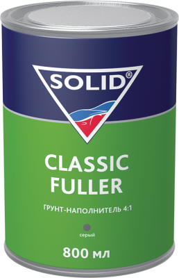 Solid Classic Fuller грунт-наполнитель 4:1, комплект 0,8+0,2