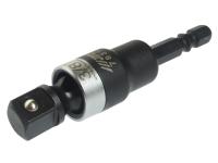 Адаптер 1/4"х3/8" (6.35мм) карданный под шуруповерт JTCJTC