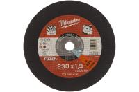 Milwaukee Отрезной диск SCS 41/230х1,9 PRO+ 1шт (заказ кратно 25шт)