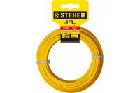 Леска для триммера ЗВЕЗДА 1.3 мм 15 м STEHER 75010-1.3