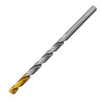 Сверло спиральное по металлу 7,5 х 156 мм, Р6М5, Golden Tip, удлиненное Denzel