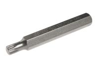 Бита SPLINE M8х75мм 10мм удлиненная S2 JTCJTC