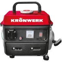 KRONWERK Генератор бензиновый LK-950, 0.8 кВт, 230 В, 2-х тактный двигатель, 4 л, ручной стартер