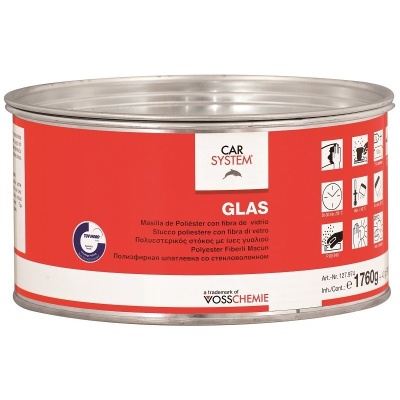 Шпатлевка Carsystem Glas полиэфирная стекловолокнистая