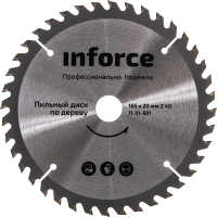 Диск пильный по дереву Inforce 11-01-601
