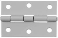 Карточная петля STAYER 70x50х1.6 мм цвет белый 37611-75-2