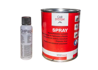 Шпатлевка 2К полиэфирная напыляемая  "Spray" серая (1,5кг) + отвердитель
