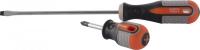 Ombra 752820 Отвертка стержневая шлицевая ROUND GRIP, SL8x200 мм