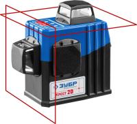 Лазерный нивелир ЗУБР КРЕСТ 2D 20-70 м 34907