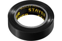 Изоляционная лента пвх STAYER Protect-10 15 мм х 10 м черная не поддерживает горение 12291-D