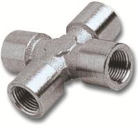 Переходник GAV 1254/2 250/2 крест FFFF 1/4