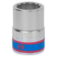 Головка торцевая стандартная двенадцатигранная 3/4", 23 мм KING TONY 633023M