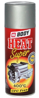 Аэрозольная краска-спрей Body высокотемпературная High Heat