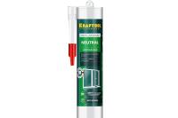 Нейтральный прозрачный силиконовый герметик KRAFTOOL 300 мл 41257-2