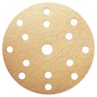 Абразивный круг на бумажной основе HANKO DA321 Gold 150 мм, 15 отверстий