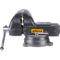 Поворотные слесарные тиски Inforce 05-23-12
