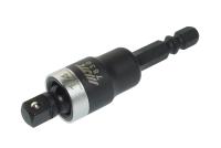 Адаптер 1/4"х1/4" (6.35мм) карданный под шуруповерт JTCJTC