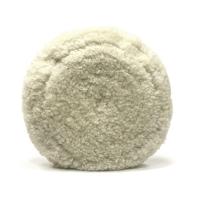 Шерстяной полировальник ROXELPRO на липучке 180 мм, кручёная овечья шерсть