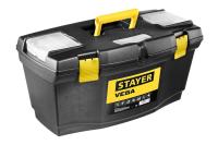 Пластиковый ящик для инструментов STAYER  VEGA-19 490 х 250 х 250 мм (19") 38105-18