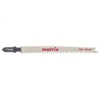 MATRIX Полотна для электролобзика  по дереву, 3 шт, T234X, 90 x 2-3 мм, HCS