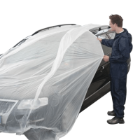 ROXELPRO Roxtop Прозрачная маскирующая плёнка со стат.эффектом, 9 микрон
