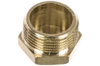 Заглушка GENERAL FITTINGS никелированная латунь, 6-ти гранная головка, наружная резьба, 3/4"