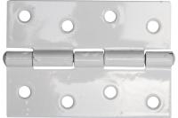 Карточная петля STAYER 100x70х1.8 мм цвет белый 37611-100-2