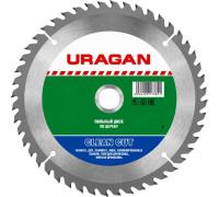 URAGAN Expert 190х20/16мм 48Т, диск пильный по дереву, 36802-190-20-48