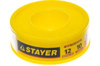 Фумлента STAYER 0,075ммх12ммх10м 0,40 г/см3 12360-12-040