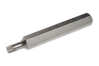 Бита SPLINE M6х75мм 10мм удлиненная S2 JTCJTC
