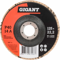 Торцевой круг лепестковый Gigant GRF-40-10