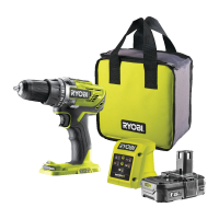 Компактная дрель-шуруповерт R18DD3-115S Ryobi