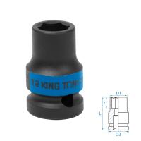 Головка торцевая ударная шестигранная 1/2", 12 мм KING TONY 453512M