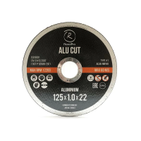 RoxelPro Отрезной круг ROXTOP ALU CUT 125 x 1.0 x 22мм, Т41, алюминий
