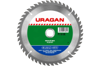 URAGAN Expert 185х30/20мм 40Т, диск пильный по дереву, 36802-185-30-40