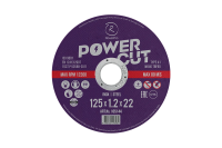 RoxelPro Отрезной круг ROXPRO POWER CUT 125 x 1.2 x 22мм, Т41, нерж.сталь, металл