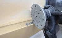SANDWOX GREY диск на пленочной основе, циркониевый корунд Ø125мм, липучка 8 отв.