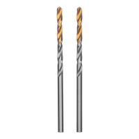 Сверло спиральное по металлу 3,2 x 65 мм, Р6М5, Golden Tip , 2шт. Denzel