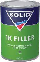 Solid 1K Filler однокомпонентный грунт, серый