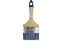 Плоская кисть STAYER Aqua 100 мм 4" искусственная щетина деревянная ручка 01032-100