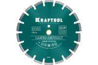 KRAFTOOL LASER-ASPHALT 300 мм, диск алмазный отрезной по асфальту (300х25.4/20 мм, 10х3.2 мм), 36687-300